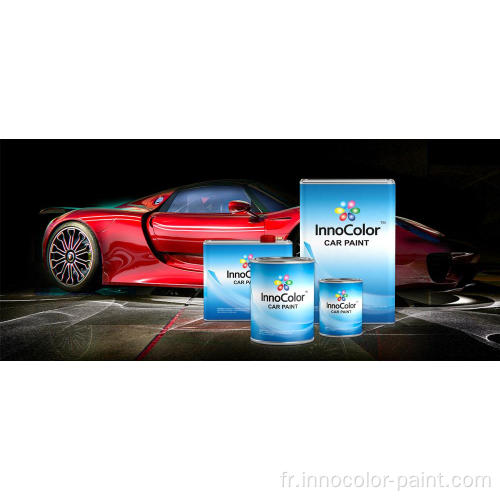 Peinture automobile innovolore raffinish système formule peinture auto